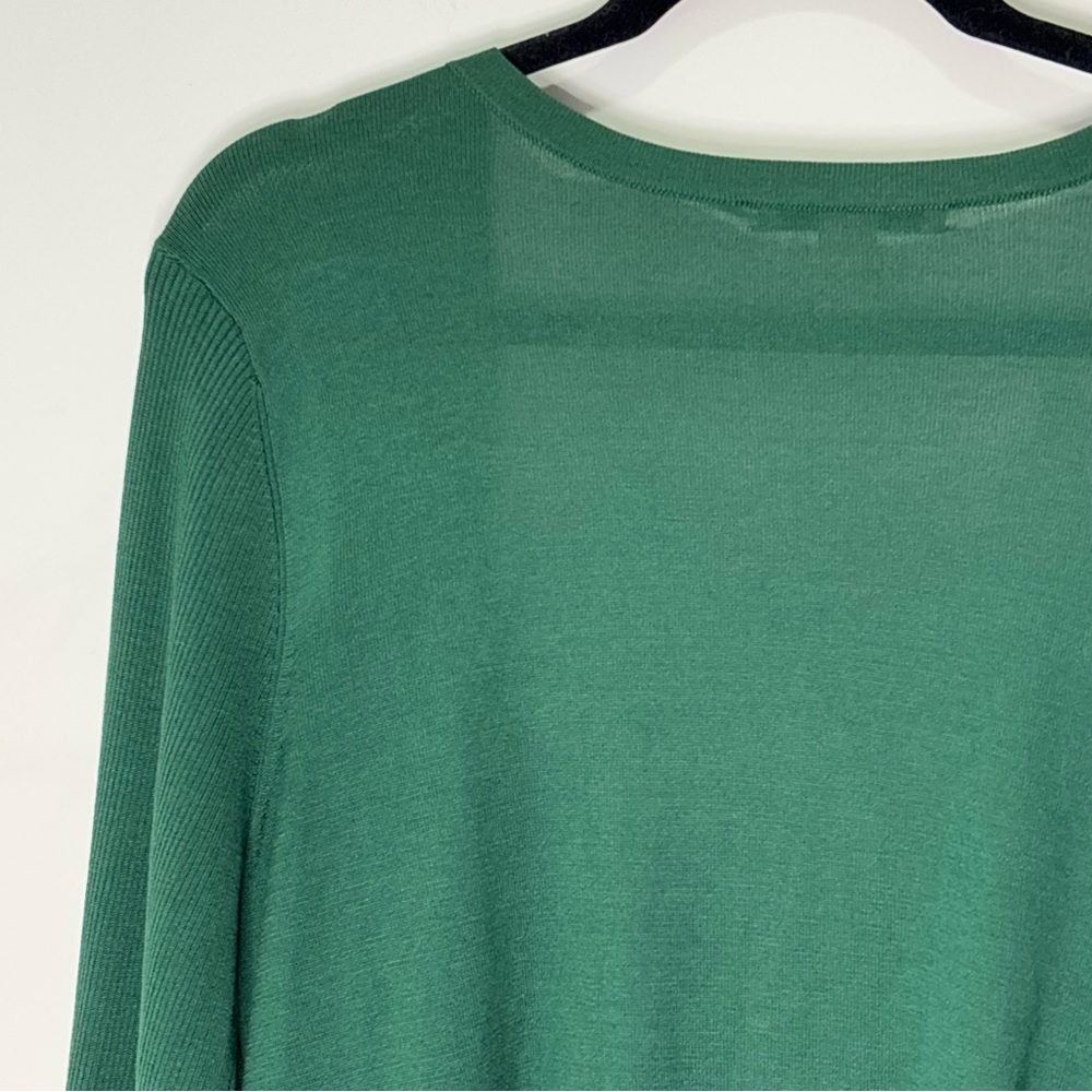 Kenneth Cole Classic Drape Open Front Sweater Cardigan Silk Blend Size XL *A45 - Picture 15 of 16